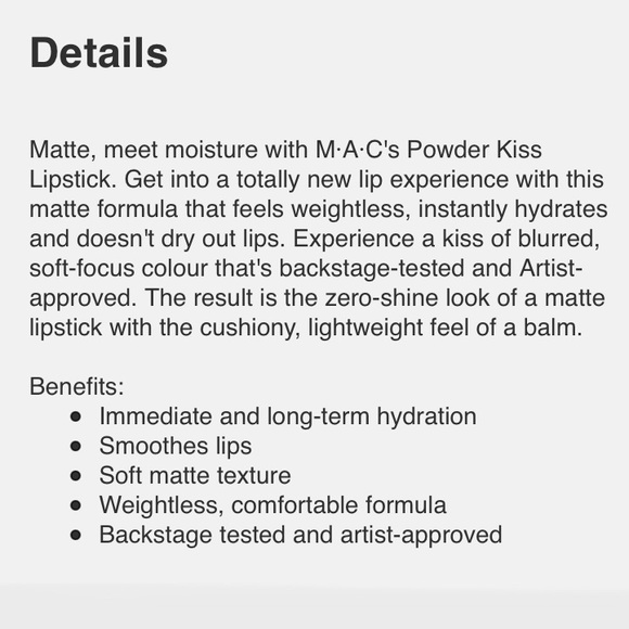 MAC Powder Kiss Lipstick A LITTLE TAMED 301 - Picture 12 of 12